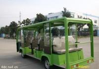  深圳亞維克綠色14座電動(dòng)觀光車